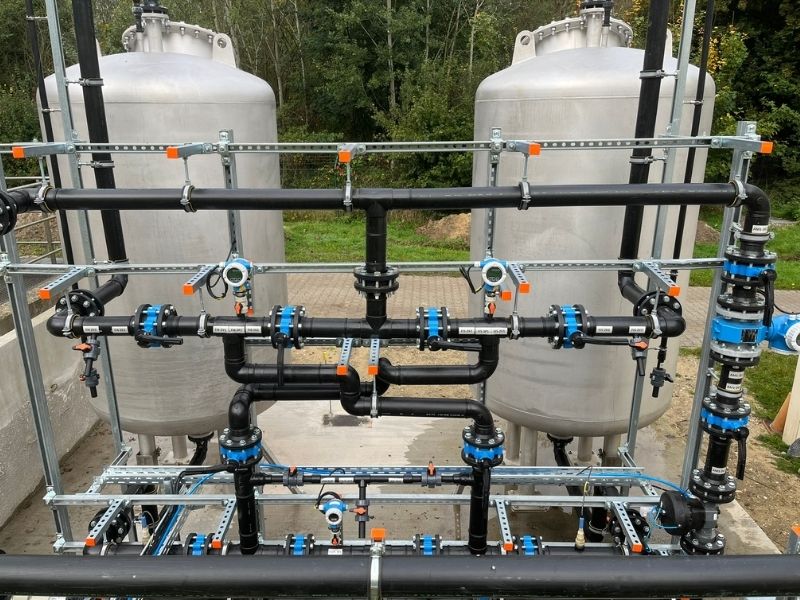 Dynamischer Sandfilter Wasser und Industrie